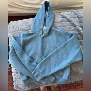 Aritzia - cozy boyfriend zip jacket